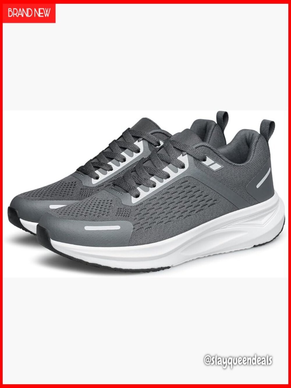Lightweight Athletic Sneakers for Running Walking Casual Wear Lace-Up